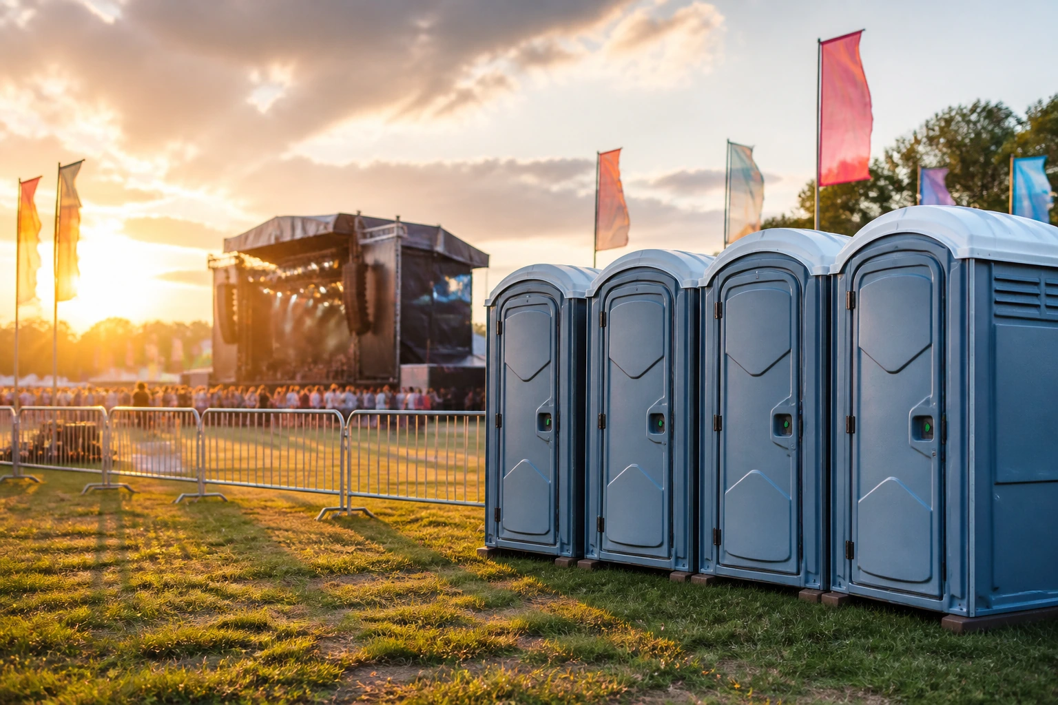 Portable restroom rental planning for Kannapolis, NC