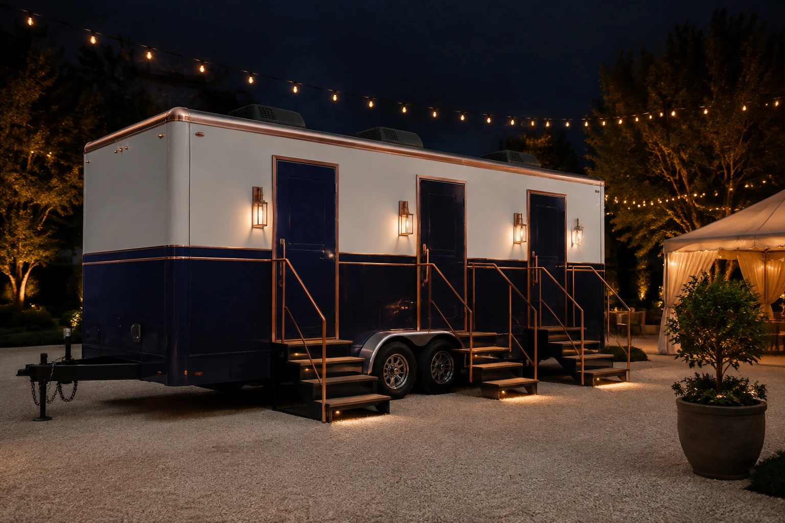 Portable restroom rental planning for Harrisburg, NC